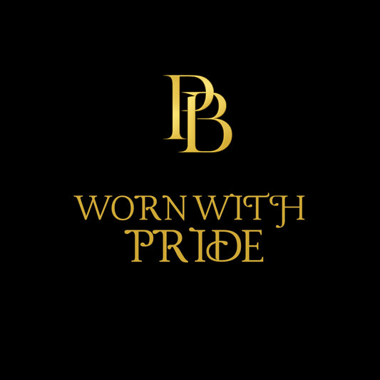 PUNJAB BOLDA WORN WITH PRIDE logo in gold lettering on a black background for premium cotton polo shirts.