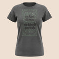 PUNJAB BOLDA charcoal grey unisex classic tee featuring a decorative floral frame and Punjabi text graphic.