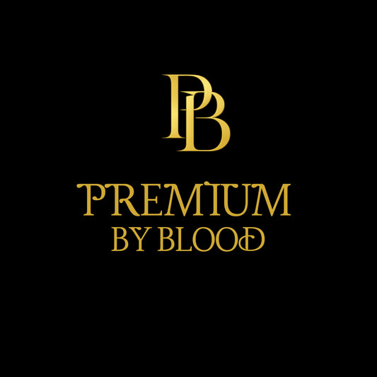 PUNJAB BOLDA PREMIUM BY BLOOD logo in gold on a black background for a premium pique polo shirt collection.